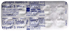Hipril 5 Mg Tablet 10 Hipril 5 Mg Tablet 10