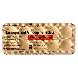 Hipril A 5/5 MG Tablet 10