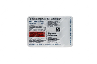 Histafree 120 MG Tablet 10