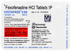 Histafree 120 Tablet 10