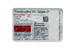 Histafree 180 MG Tablet 10