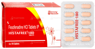 Histafree 180 Tablet 10