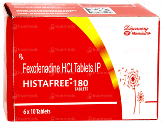 Histafree 180 Tablet 10
