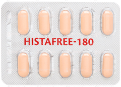 Histafree 180 Tablet 10 Histafree 180 Tablet 10