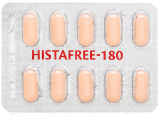 Histafree 180 Tablet 10