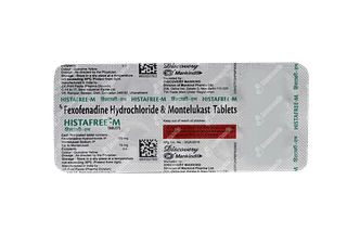 Histafree M 10/120 MG Tablet 10