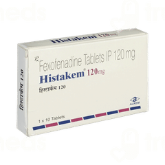 Histakem 120mg Tablet 10 Histakem 120mg Tablet 10