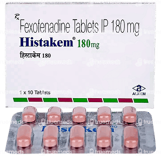 Histakem 180mg Tablet 10