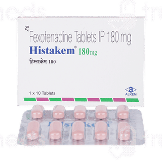 Histakem 180mg Tablet 10