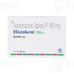 Histakem 180mg Tablet 10 Histakem 180mg Tablet 10