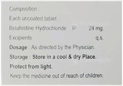 Histigo 24 Mg Tablet 10 Histigo 24 Mg Tablet 10