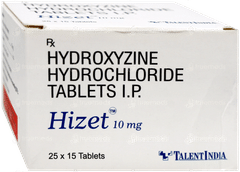 Hizet 10Mg Tablet 15