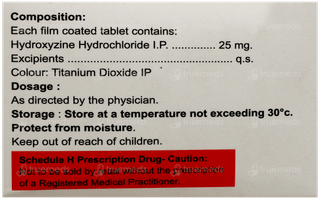 Hizet 25Mg Tablet 15