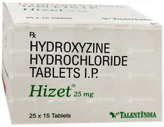 Hizet 25Mg Tablet 15 Hizet 25Mg Tablet 15