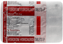 Hizet 25Mg Tablet 15 Hizet 25Mg Tablet 15