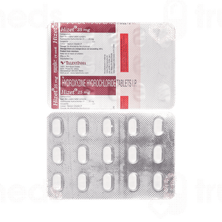 Hizet 25mg Tablet 15