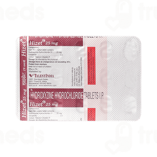 Hizet 25mg Tablet 15