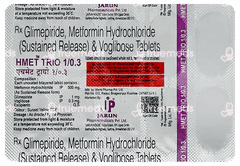 Hmet Trio 1/0.3 Tablet 10 Hmet Trio 1/0.3 Tablet 10