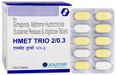 Hmet Trio 2/0.3 Tablet 10 Hmet Trio 2/0.3 Tablet 10
