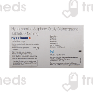 Hyocimax S Tablet 10