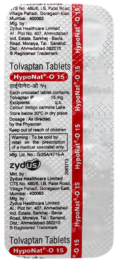 Hyponat O 15 Tablet 10 Hyponat O 15 Tablet 10