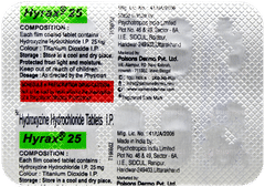 Hyrax 25 Tablet 10 Hyrax 25 Tablet 10
