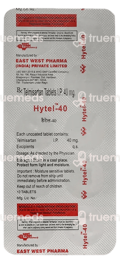 Hytel 40 Tablet 10 Hytel 40 Tablet 10
