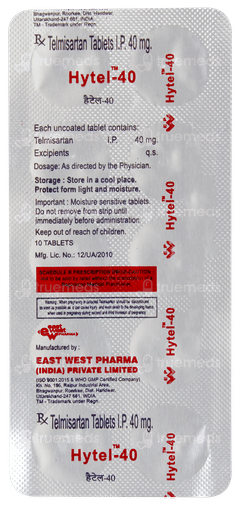 Hytel 40 Tablet 10