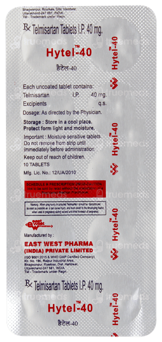 Hytel 40 Tablet 10