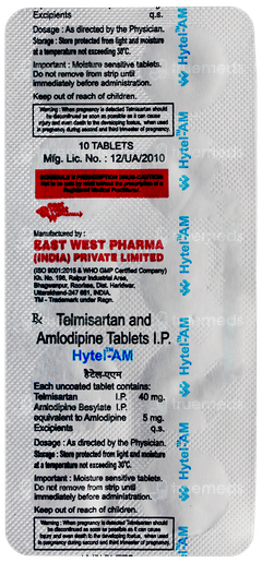 Hytel Am Tablet 10 Hytel Am Tablet 10
