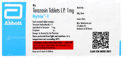 Hytrin 1 Tablet 10