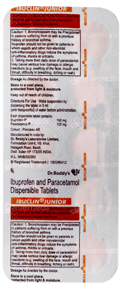 Ibuclin Junior Tablet 10 Ibuclin Junior Tablet 10