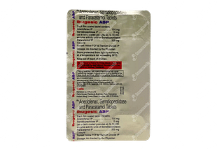 Ibugesic Asp 100/325/15 MG Tablet 10