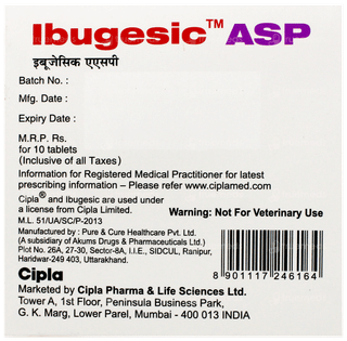 Ibugesic Asp Tablet 10