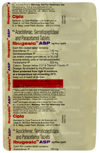 Ibugesic Asp Tablet 10