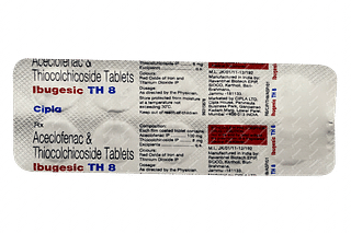 Ibugesic Th 8/100 MG Tablet 10