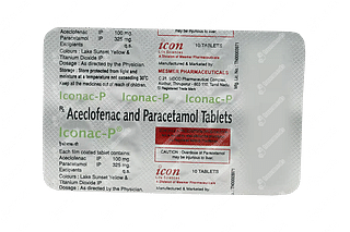 Iconac P 100/325 MG Tablet 10