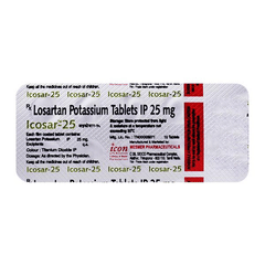 Icosar 25 Mg Tablet 10