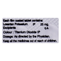 Icosar 25 Mg Tablet 10