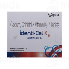 Identi-cal K2 250 Mg/0.25mcg/45mcg Tablet 10