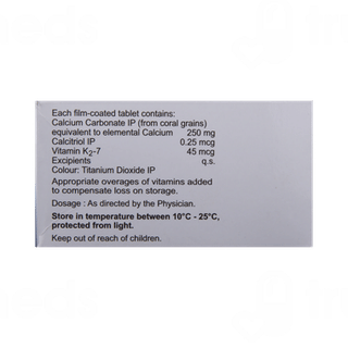 Identi-cal K2 250 Mg/0.25mcg/45mcg Tablet 10
