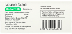 Iladac 10 Tablet 10 Iladac 10 Tablet 10
