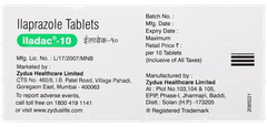 Iladac 10 Tablet 10 Iladac 10 Tablet 10