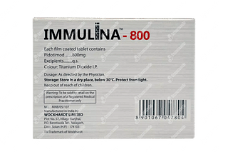 Immulina 800 MG Tablet 10