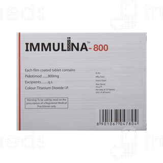 Immulina 800 Tablet 10