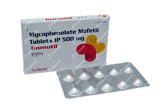 Immutil 500 MG Tablet 10