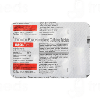 Imol Plus 400/325/25 MG Tablet 10