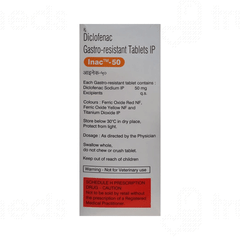 Inac 50 Tablet 10 Inac 50 Tablet 10