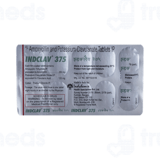 Indclav 375 Tablet 10