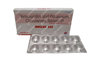 Indclav 500/125 MG Tablet 10